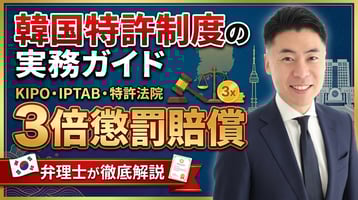 韓国特許制度の実務ガイド｜KIPO・IPTAB・特許法院・3倍懲罰賠償を弁理士が徹底解説