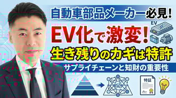 自動車部品メーカーが今こそ特許を出すべき理由 ― EV化で変わるサプライチェーンと知財