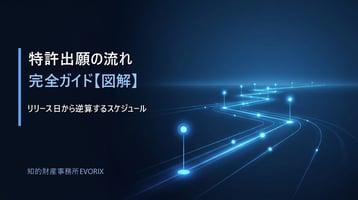 特許出願の流れ完全ガイド（タイムラインのイメージ）
