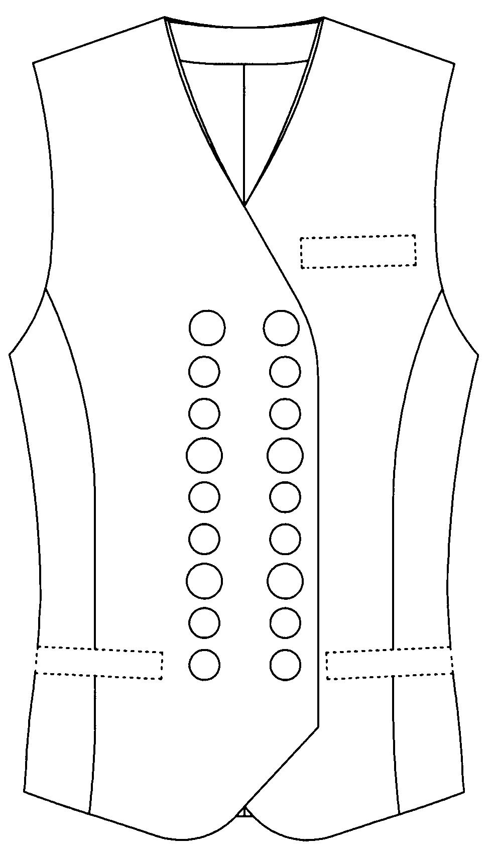 ベストの登録意匠